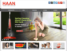 Tablet Screenshot of haan.com